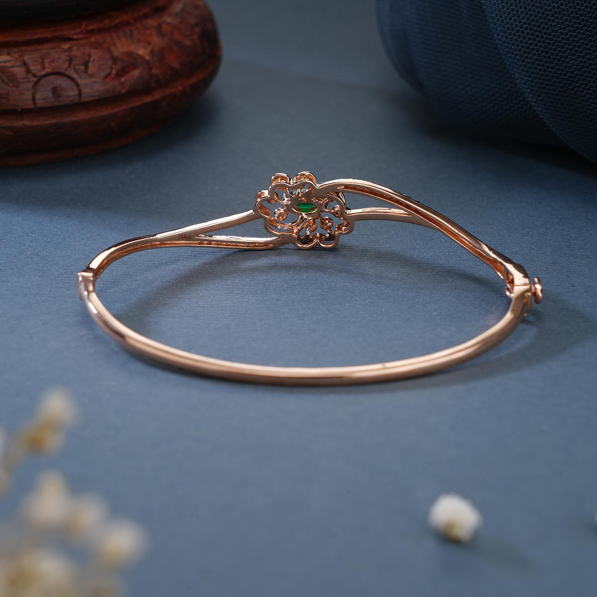 Floral inspired Diamond  Bracelet
