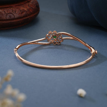 Floral inspired Diamond  Bracelet