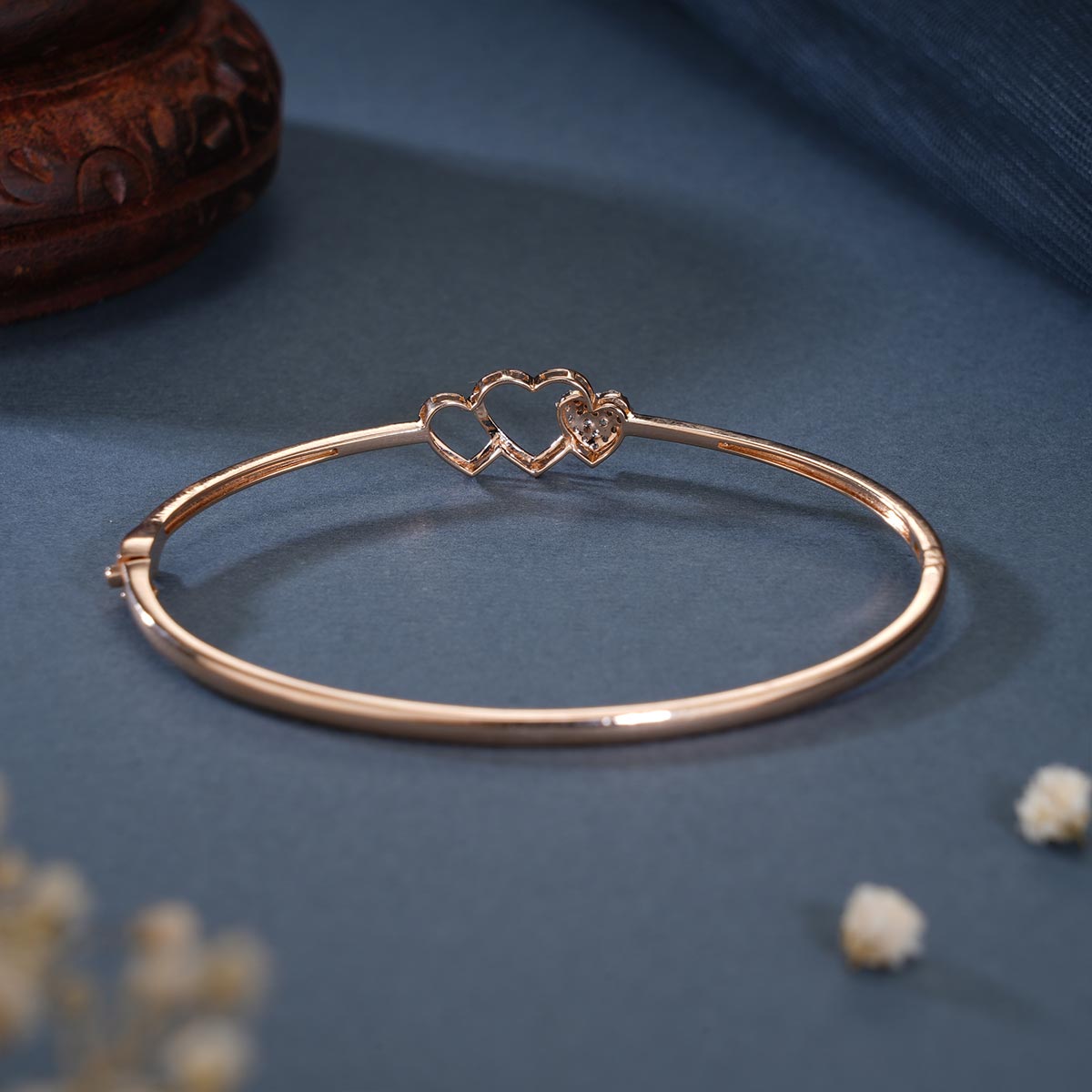 Heart inspired Diamond  Bracelet