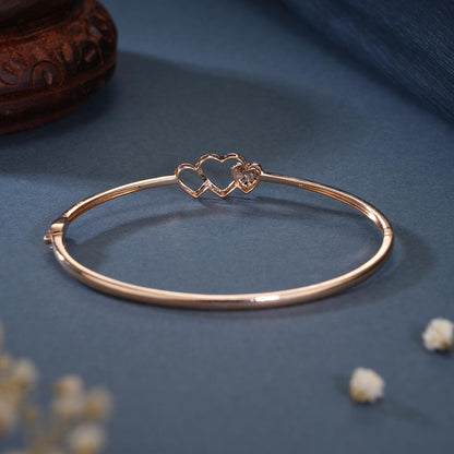 Heart inspired Diamond  Bracelet