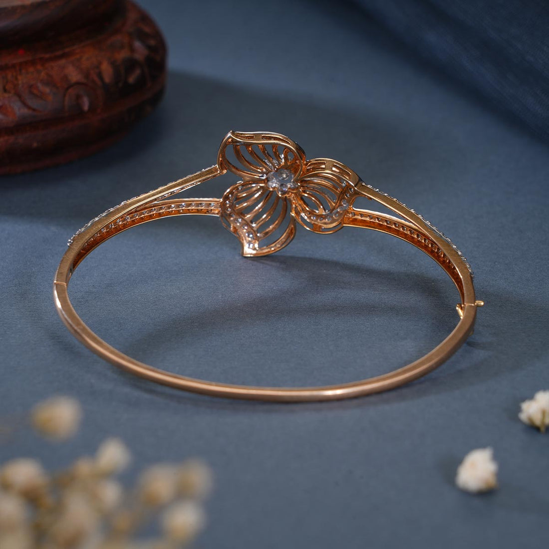 Grand Floral Diamond  Bracelet