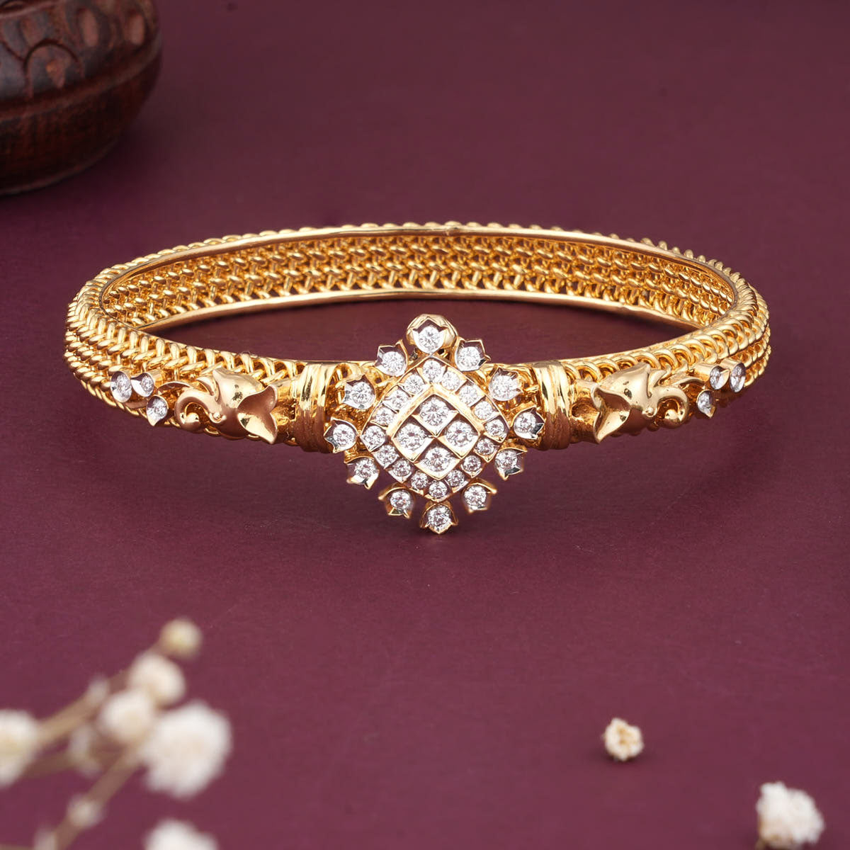 Golden Glow Diamond  Bracelet