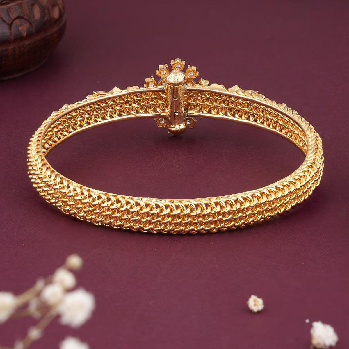 Golden Glow Diamond  Bracelet