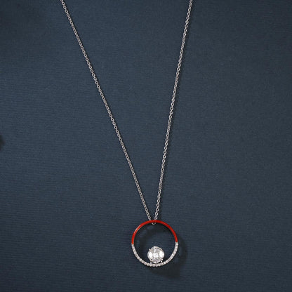 Charming Diamond Pendant Chain