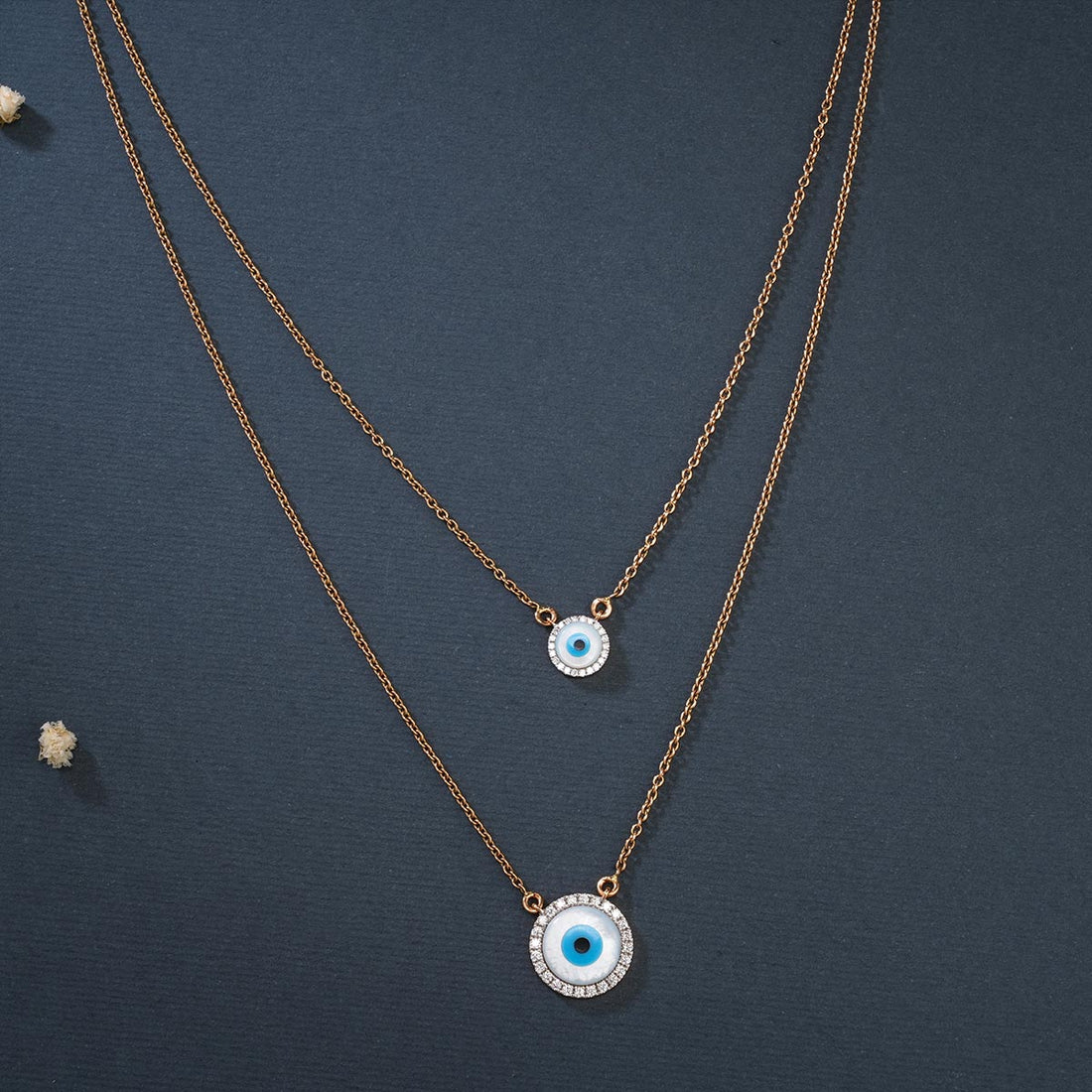 Stylish Evil Eye Pendant Chain
