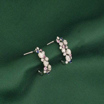Dazzling Diamond Pendant Chain Set