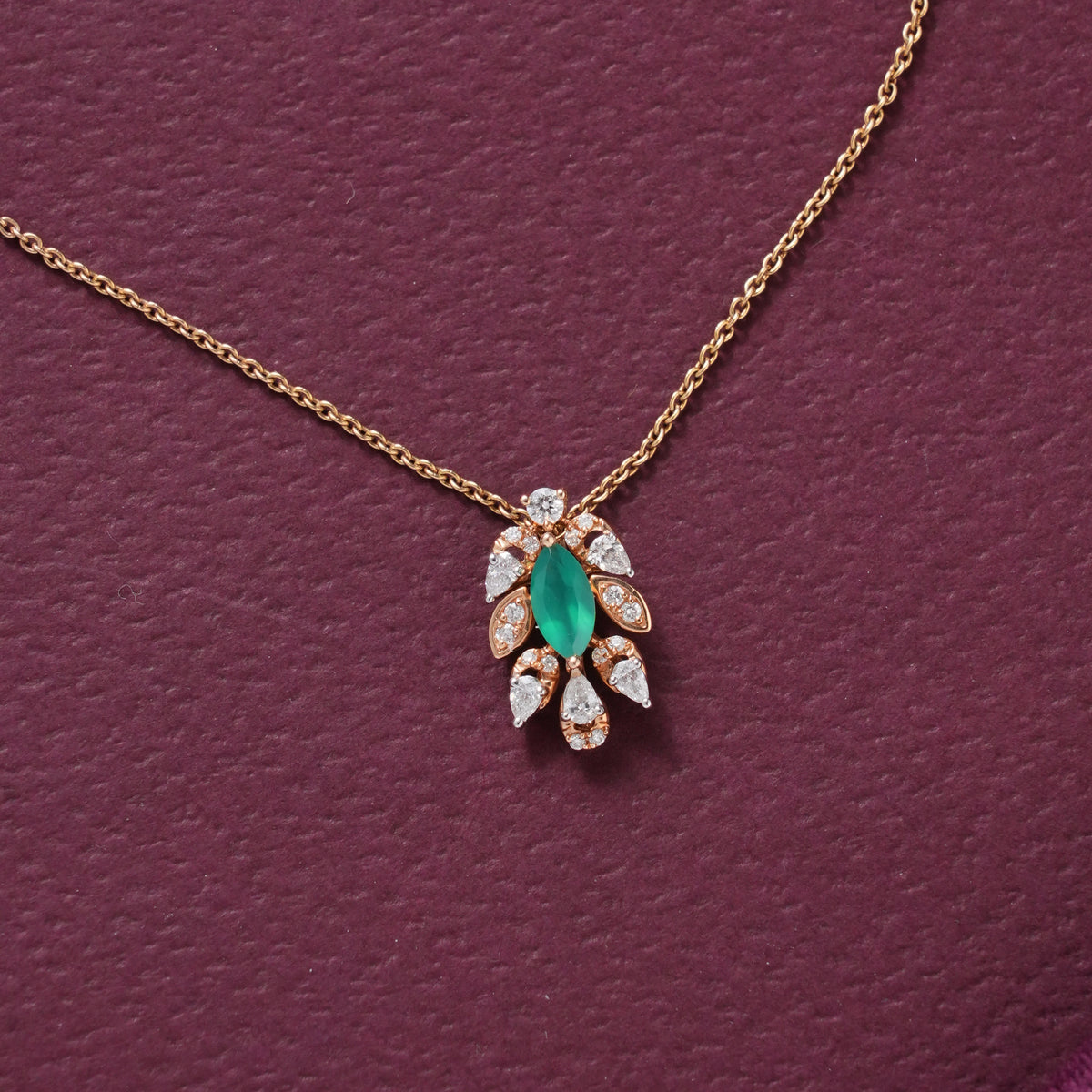 Green Spark Diamond Chain