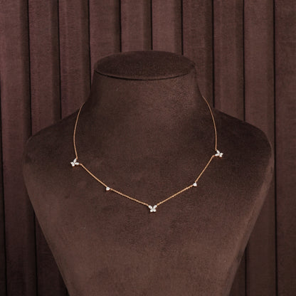 Amazing Diamond Short Necklace