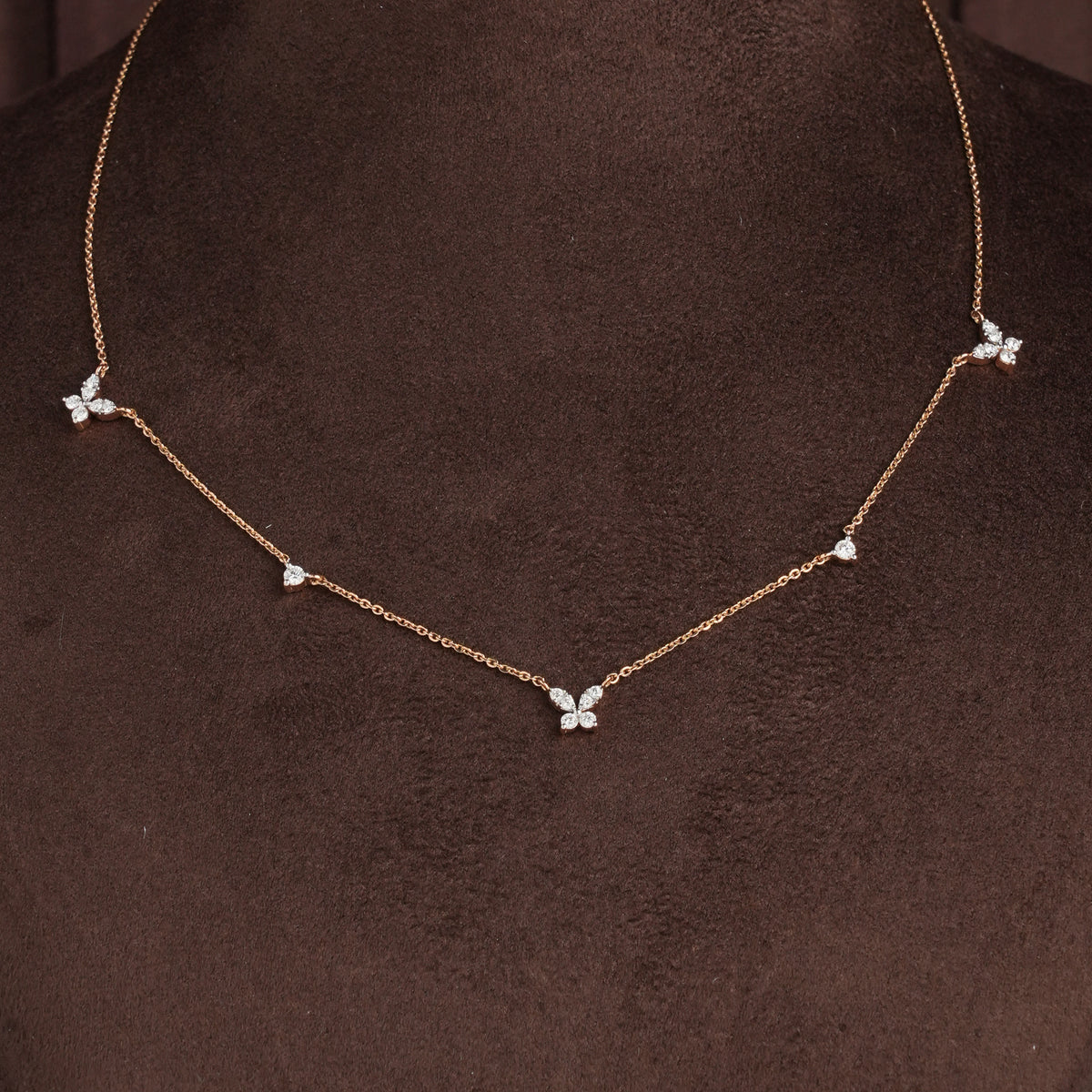 Amazing Diamond Short Necklace