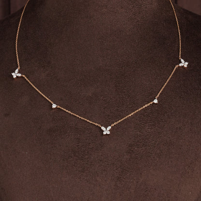 Amazing Diamond Short Necklace