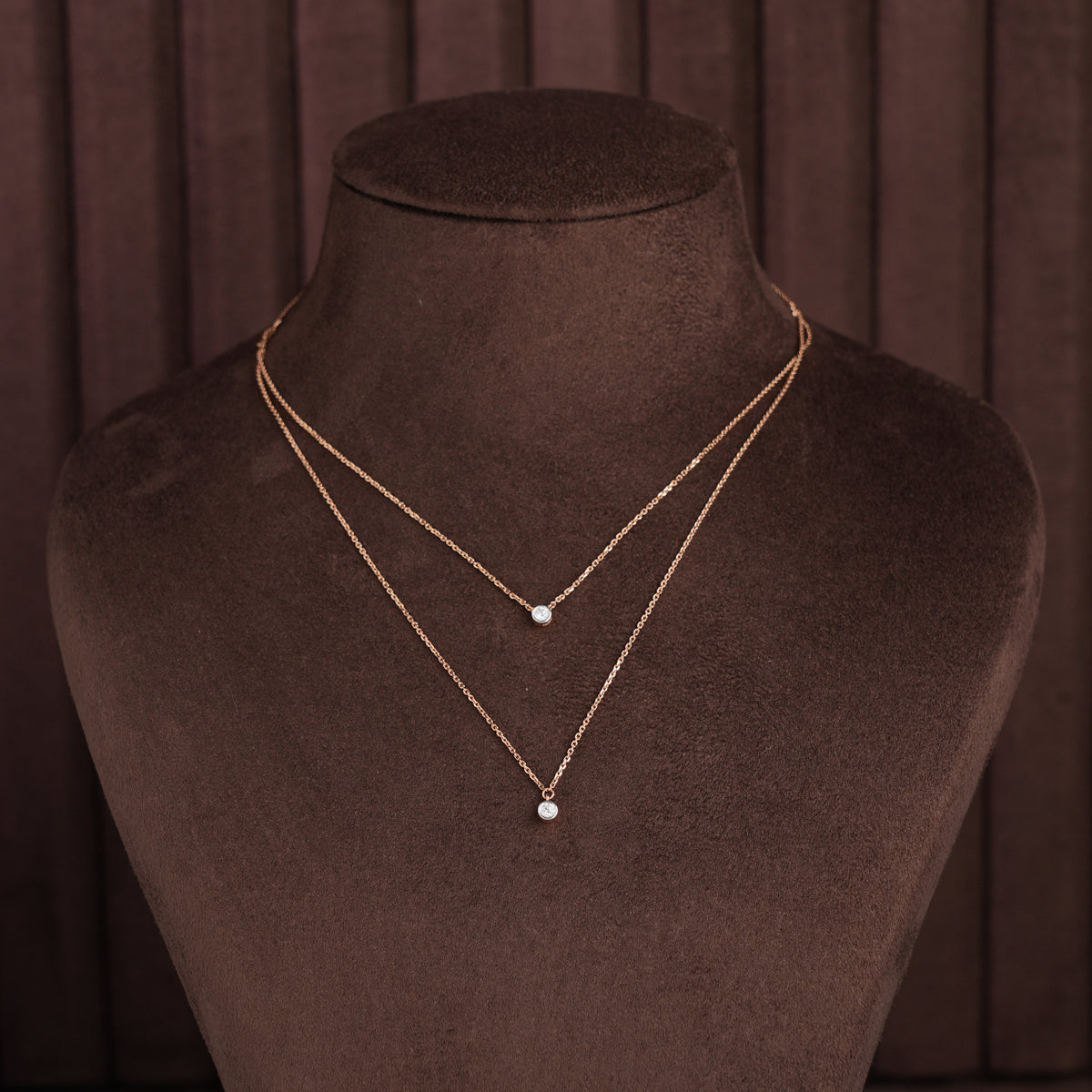 Elegance Diamond Short Necklace