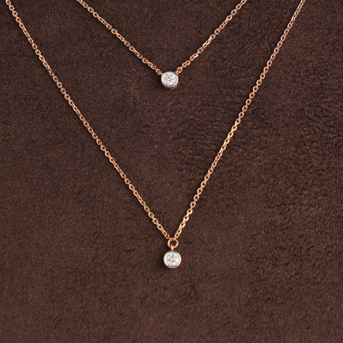 Elegance Diamond Short Necklace