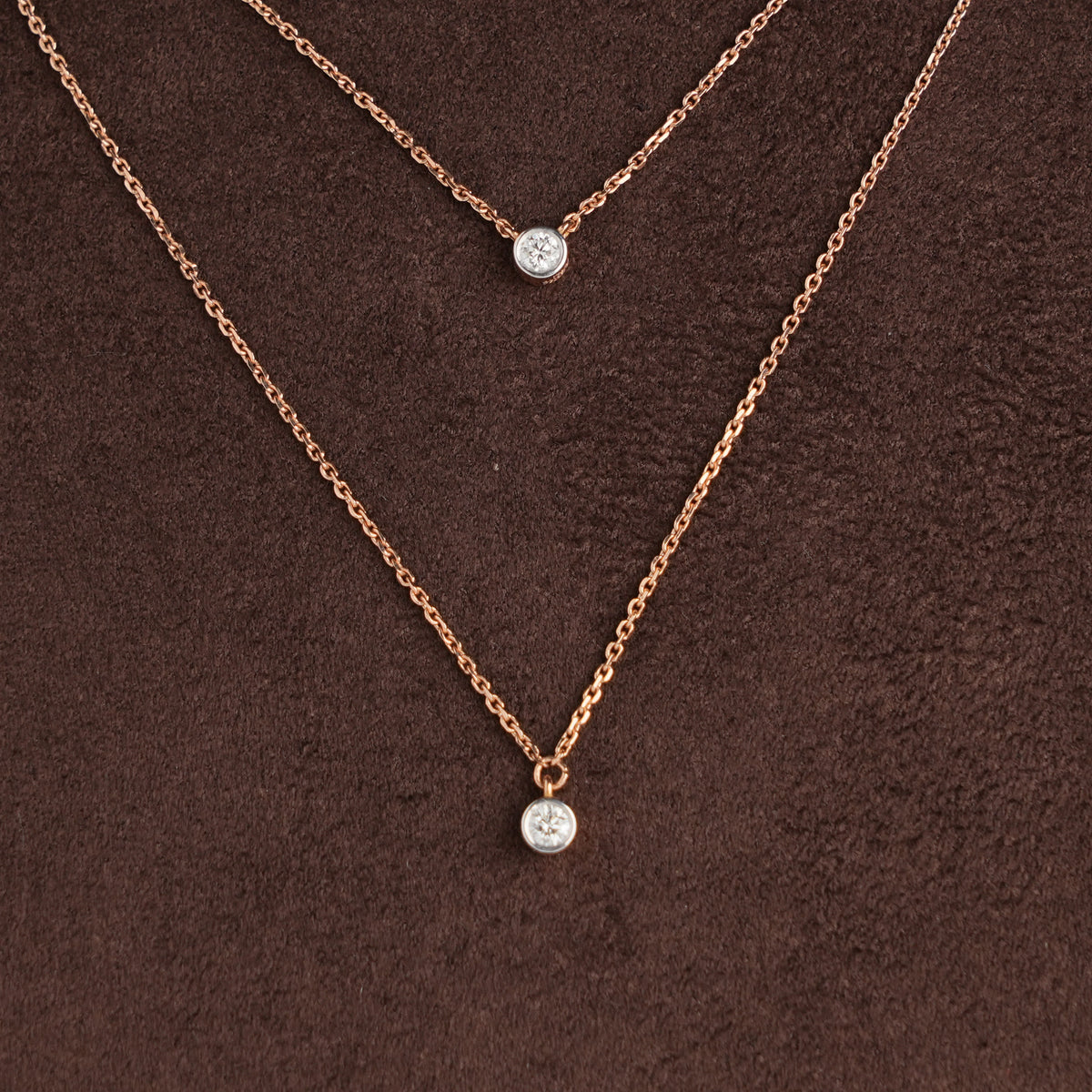 Elegance Diamond Short Necklace