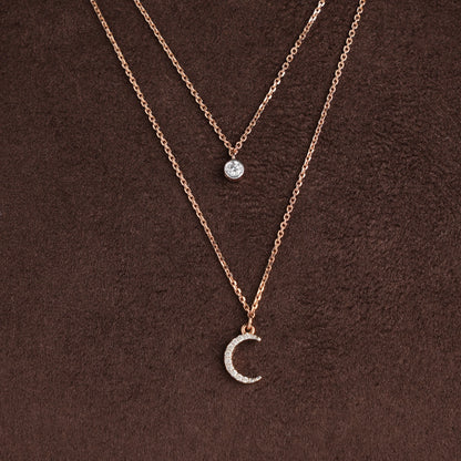 Dazzle Diamond Short Necklace