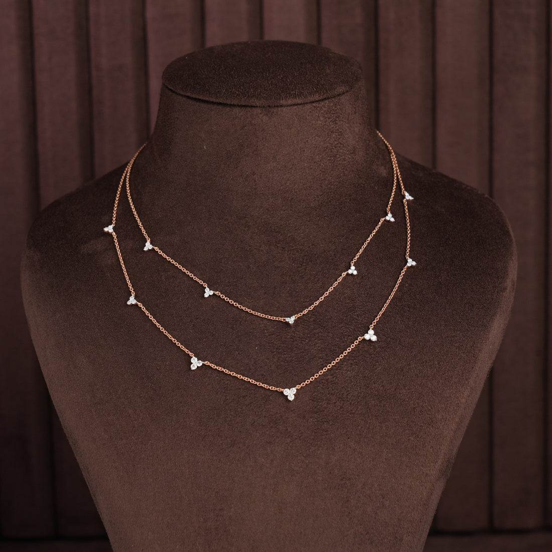 Dazzling Diamond Short Necklace