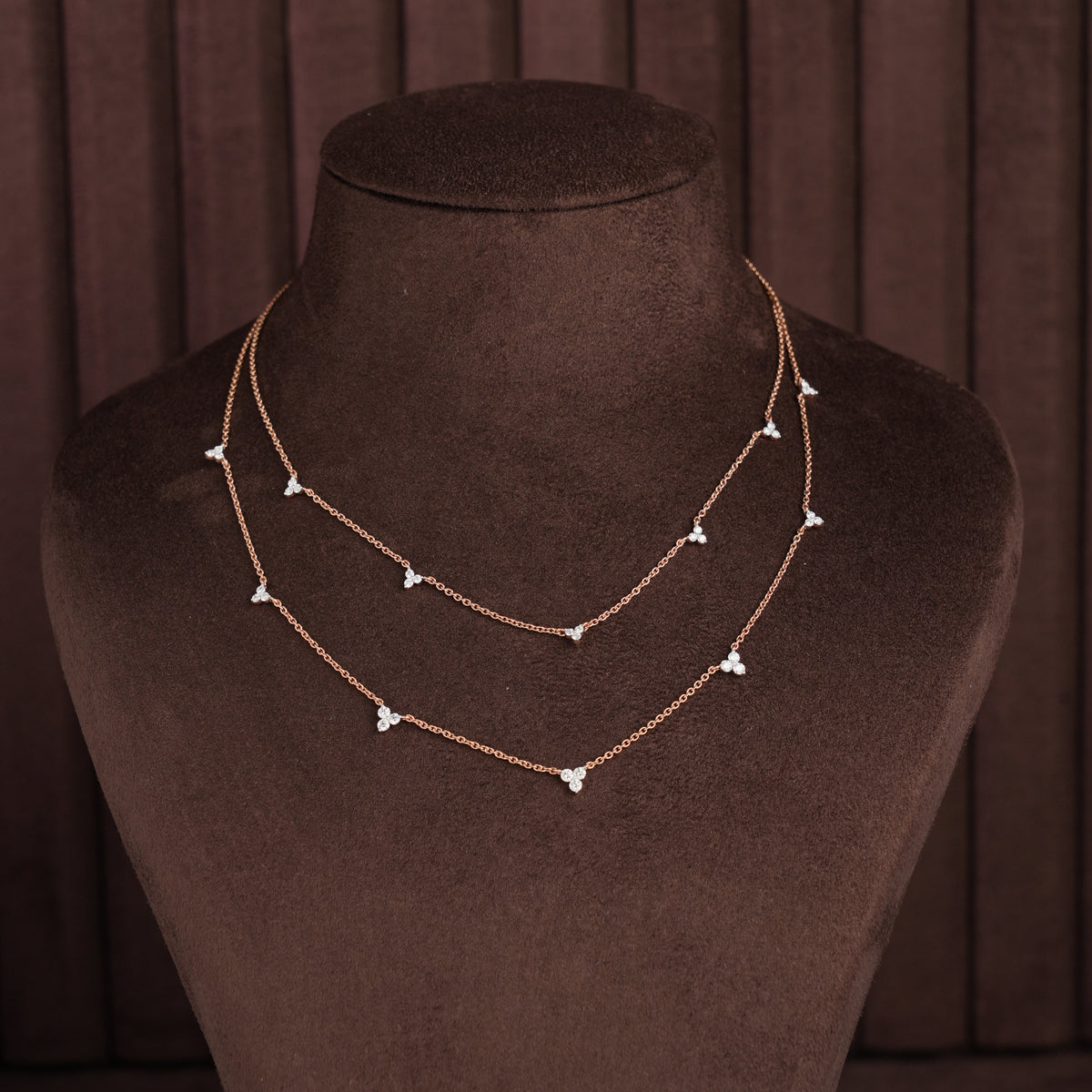 Dazzling Diamond Short Necklace
