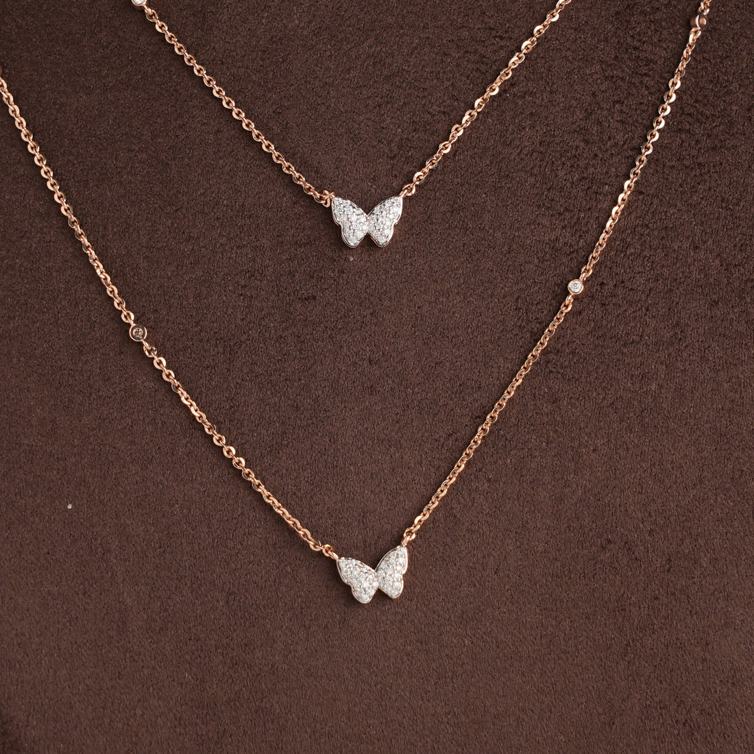 Elegant Diamond Short Necklace