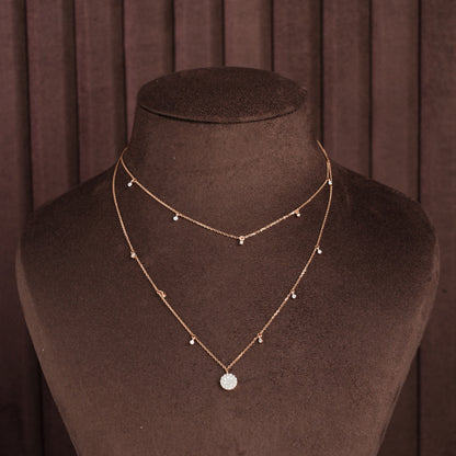 Fabulous Diamond Short Necklace