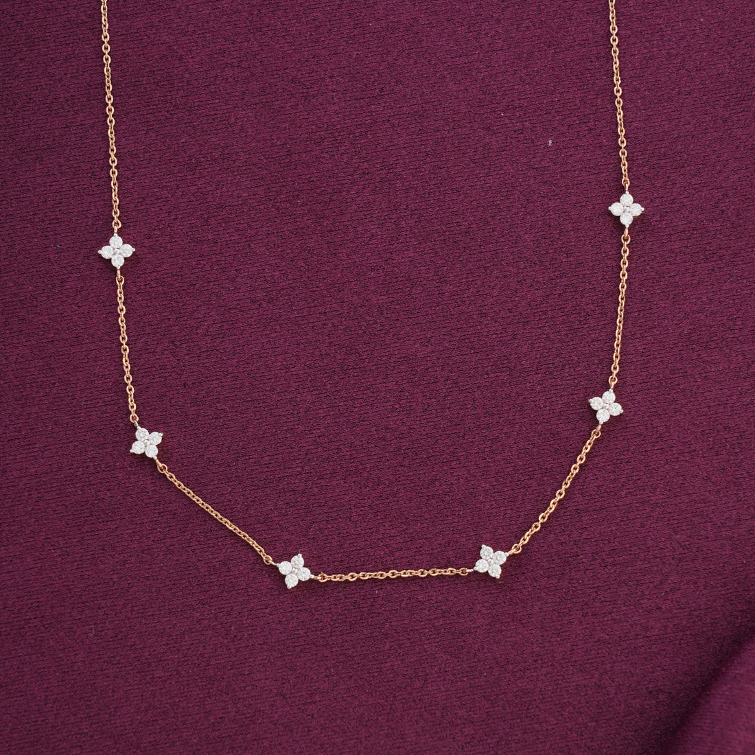 Fabulous Diamond Short Necklace