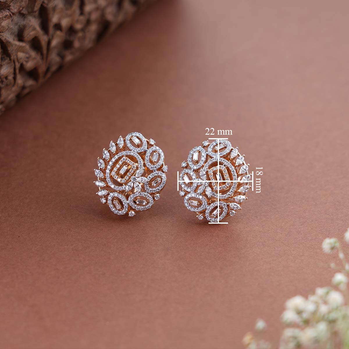 Sparkler Diamond Studs