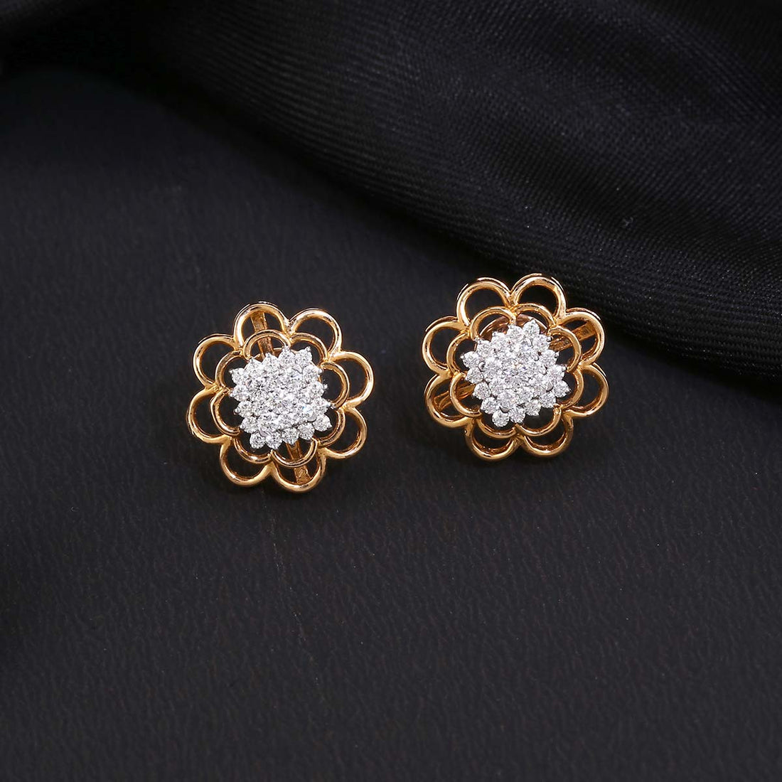 Floweret Diamond Studs
