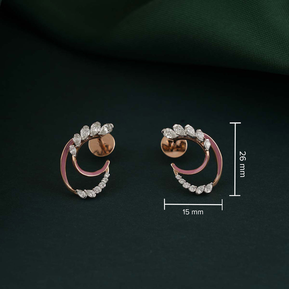 Charming Flower Bloom Stud