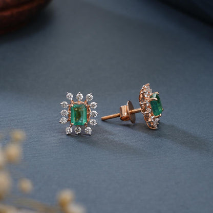 Shine Greenish Stud