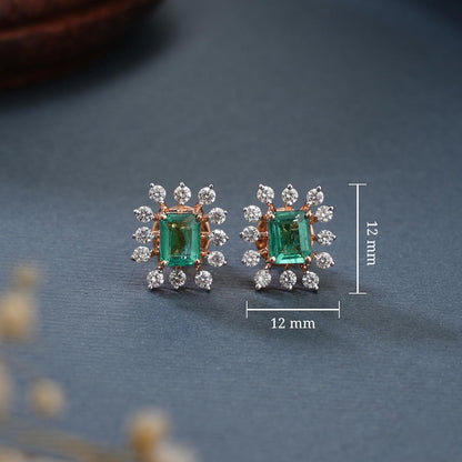 Shine Greenish Stud