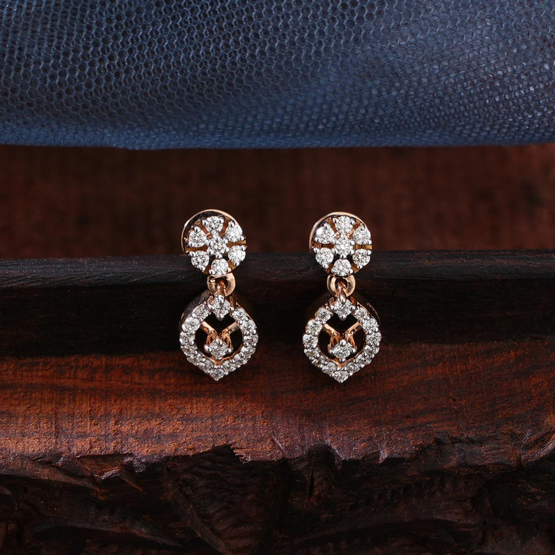 Floral Designed Stud