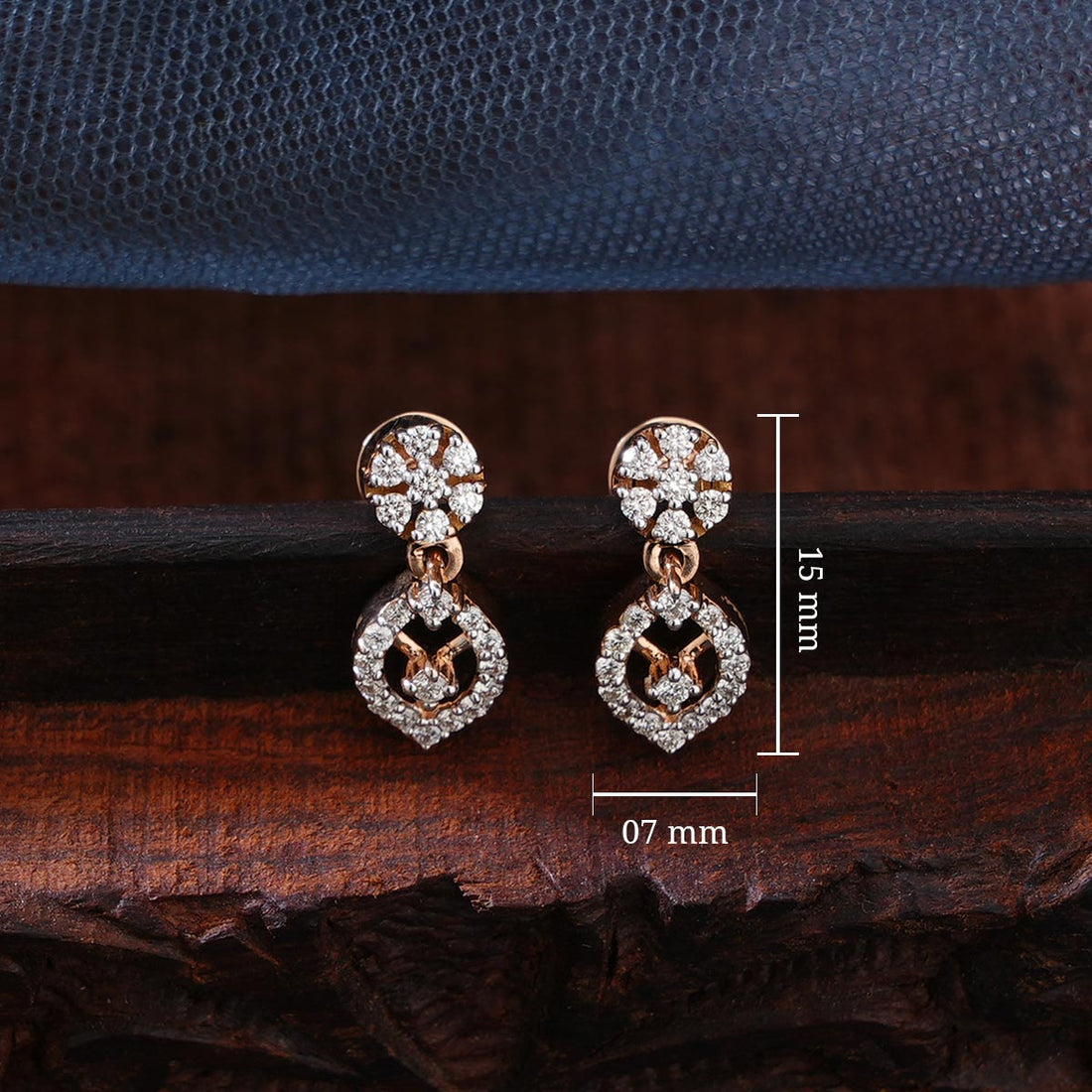 Floral Designed Stud