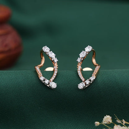 Elegant Diamond Earring