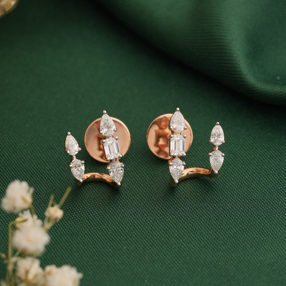 Sparkling Diamond Stud