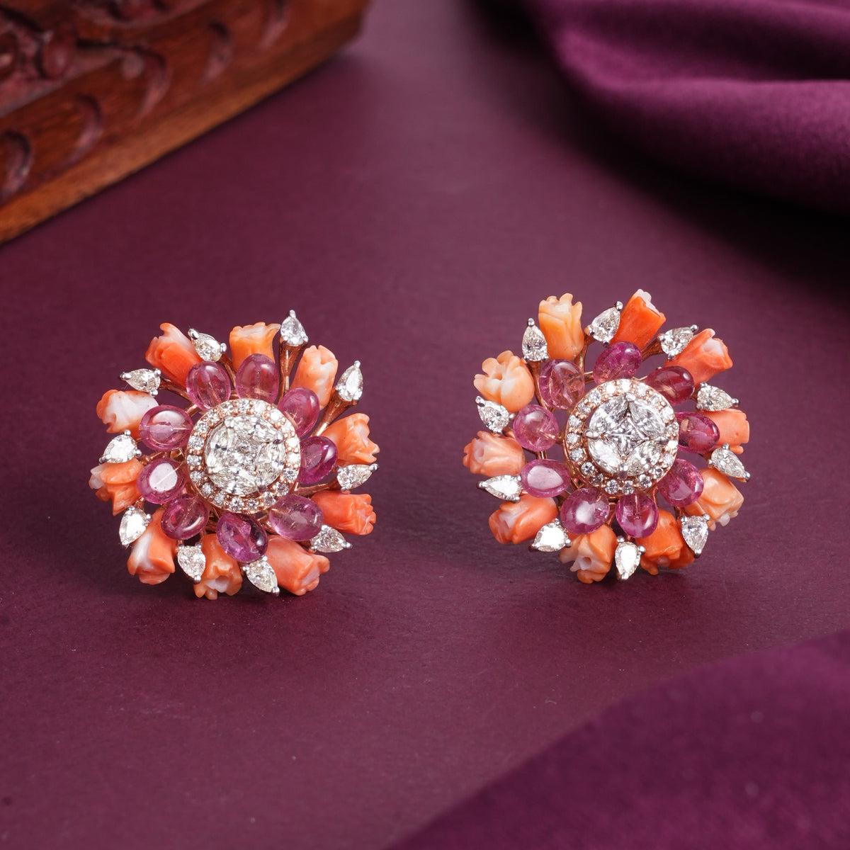 Stunning Look Diamond Stud