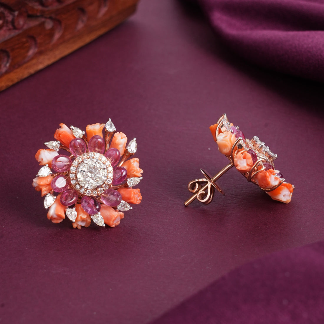 Stunning Look Diamond Stud