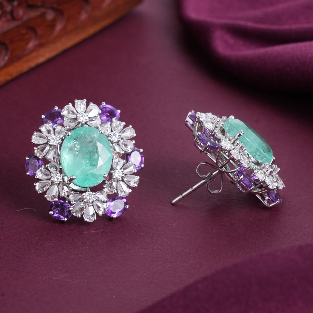 Beautiful Diamond Stud