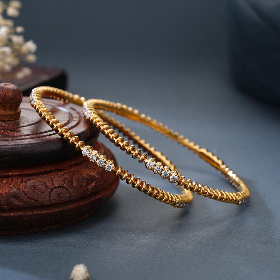 Trendy Diamond Bangles