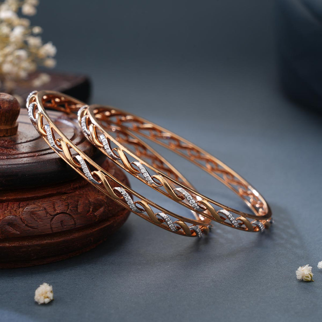 Fancy Diamond Bangles