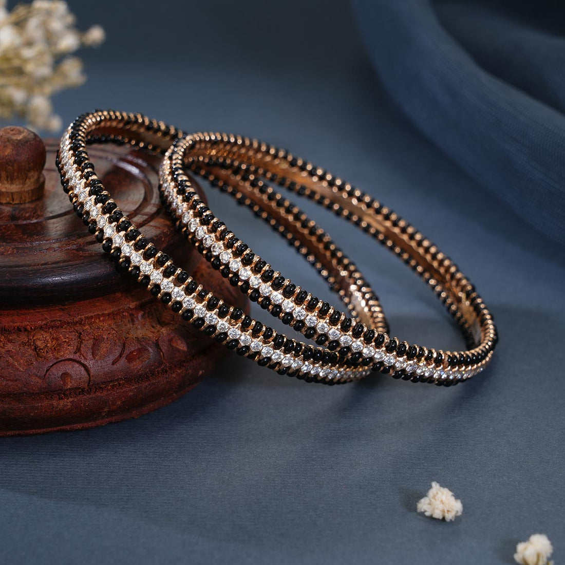Graceful Elegant Diamond Bangles