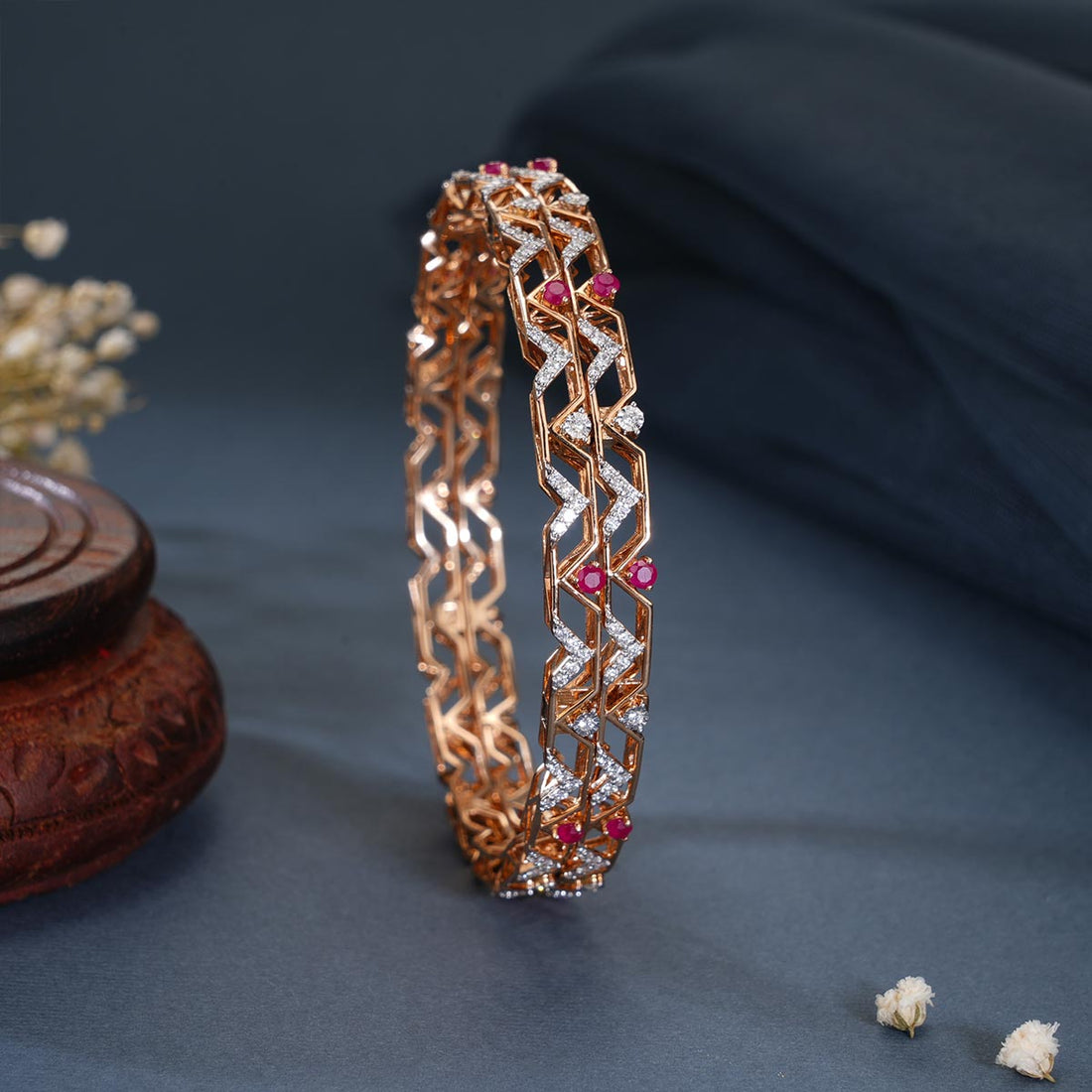 Radiant Diamond Bangles
