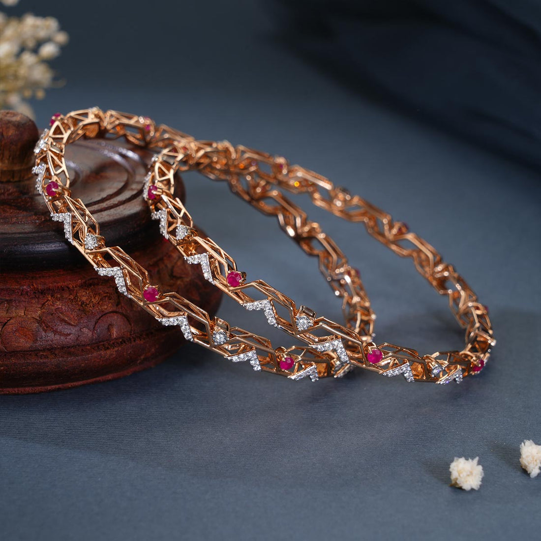 Radiant Diamond Bangles