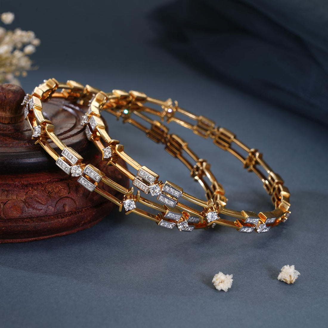 Delightful Diamond Bangles