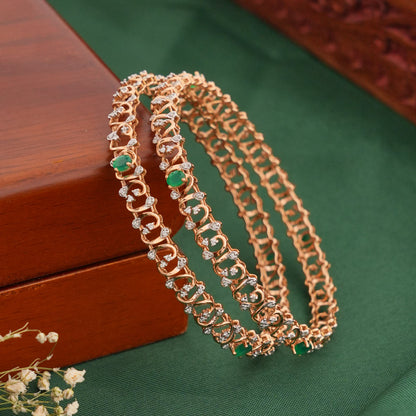Dazzling Diamond Bangles