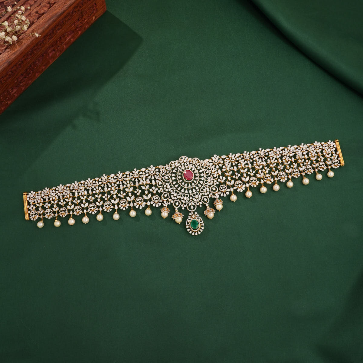 Diamond Bridal Oddiyanam
