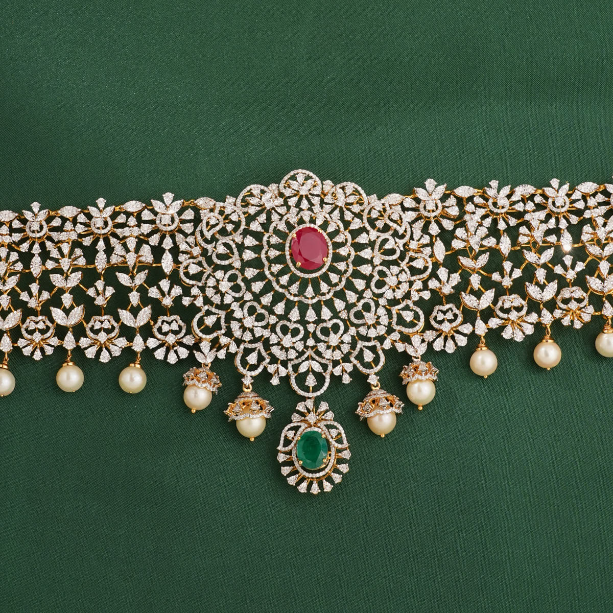 Diamond Bridal Oddiyanam