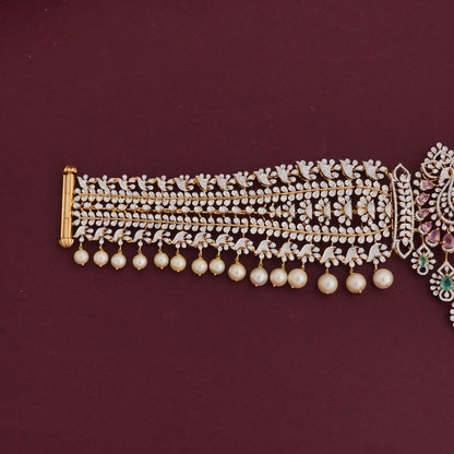 Grand Bridal Diamond Oddiyanam