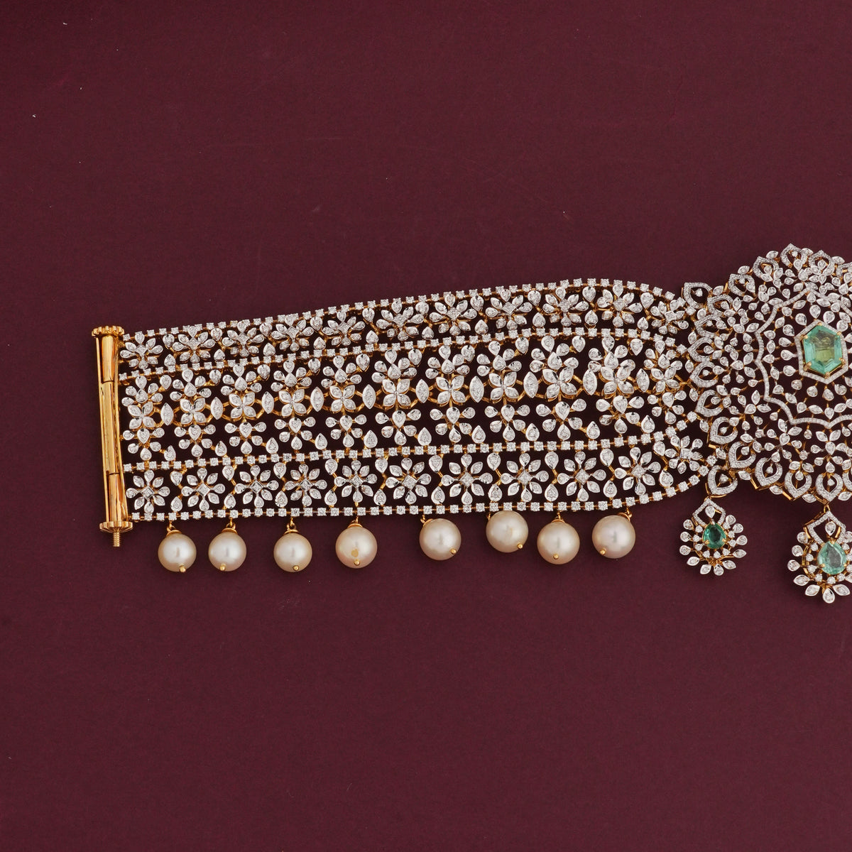 Attractive Diamond Oddiyanam