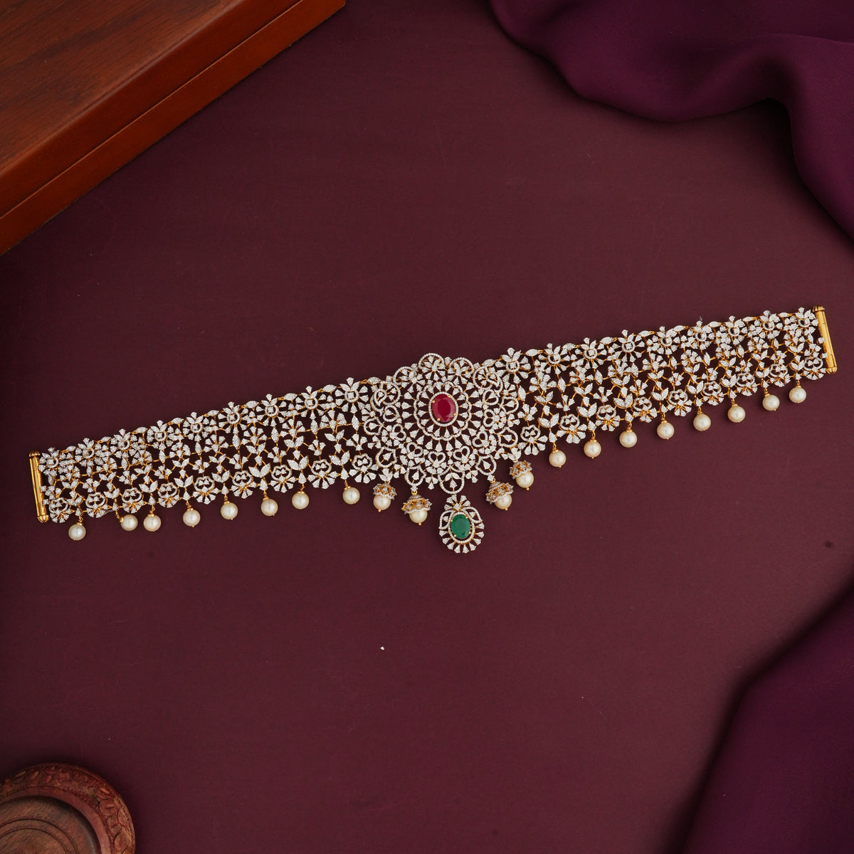 Diamond Bridal Oddiyanam