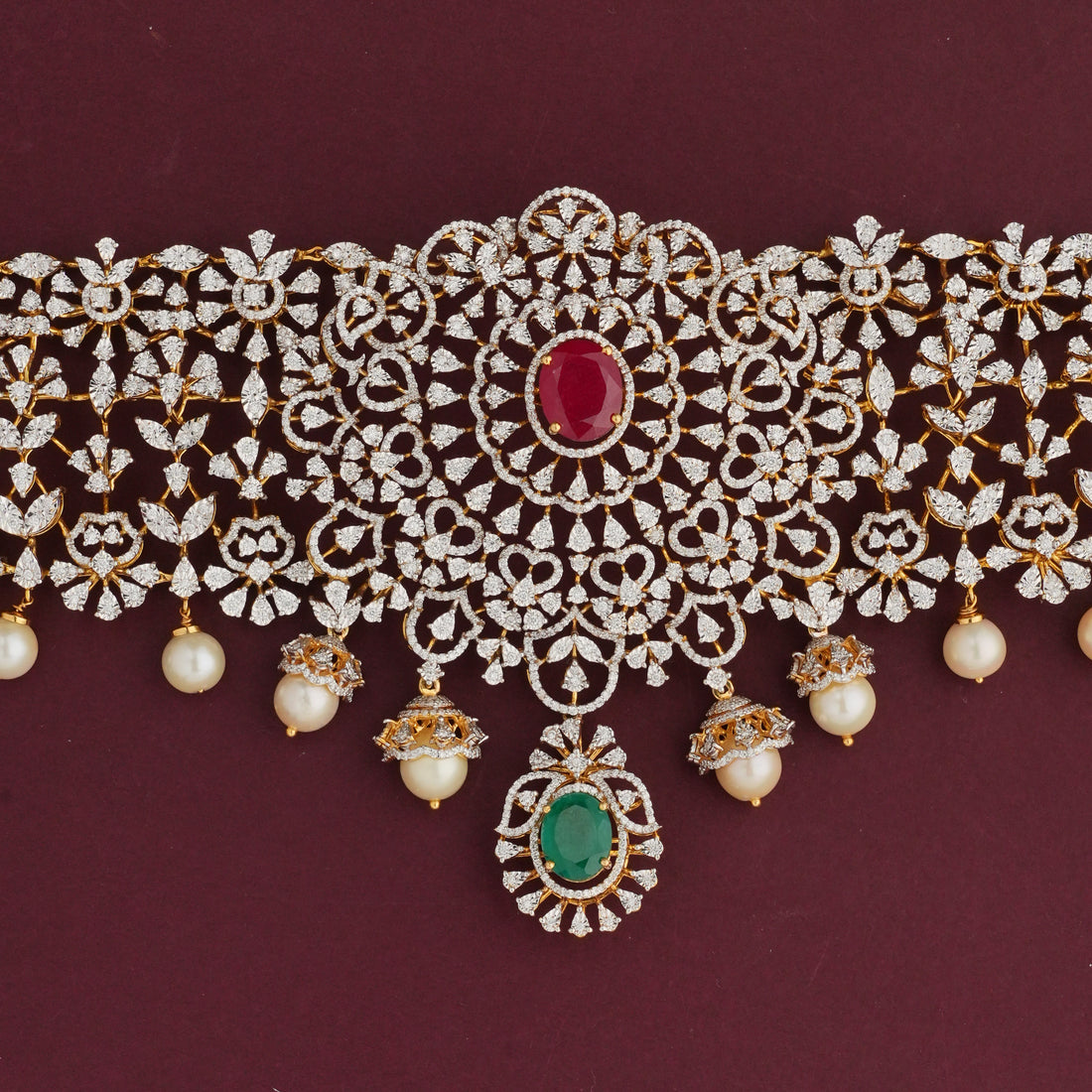 Diamond Bridal Oddiyanam
