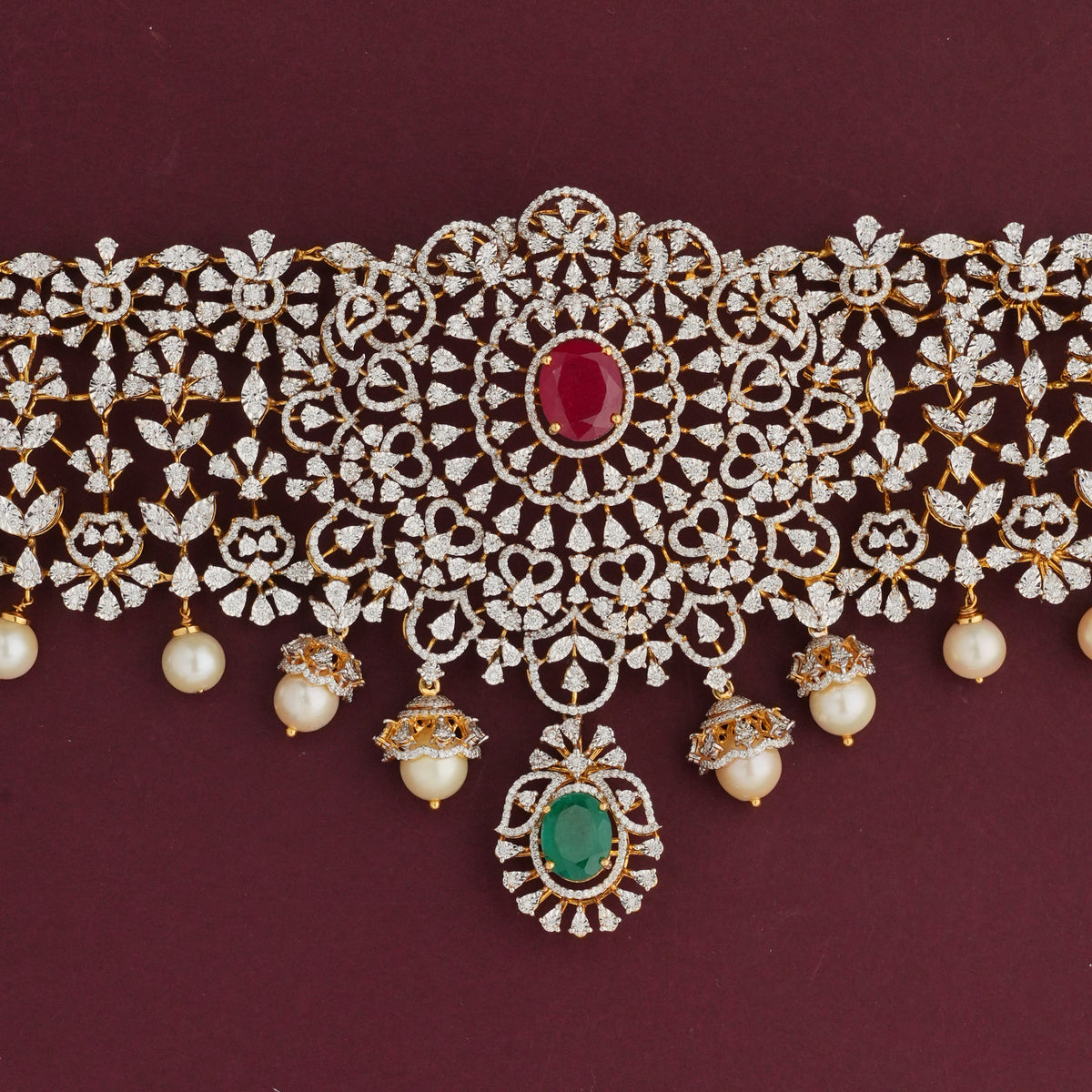 Diamond Bridal Oddiyanam