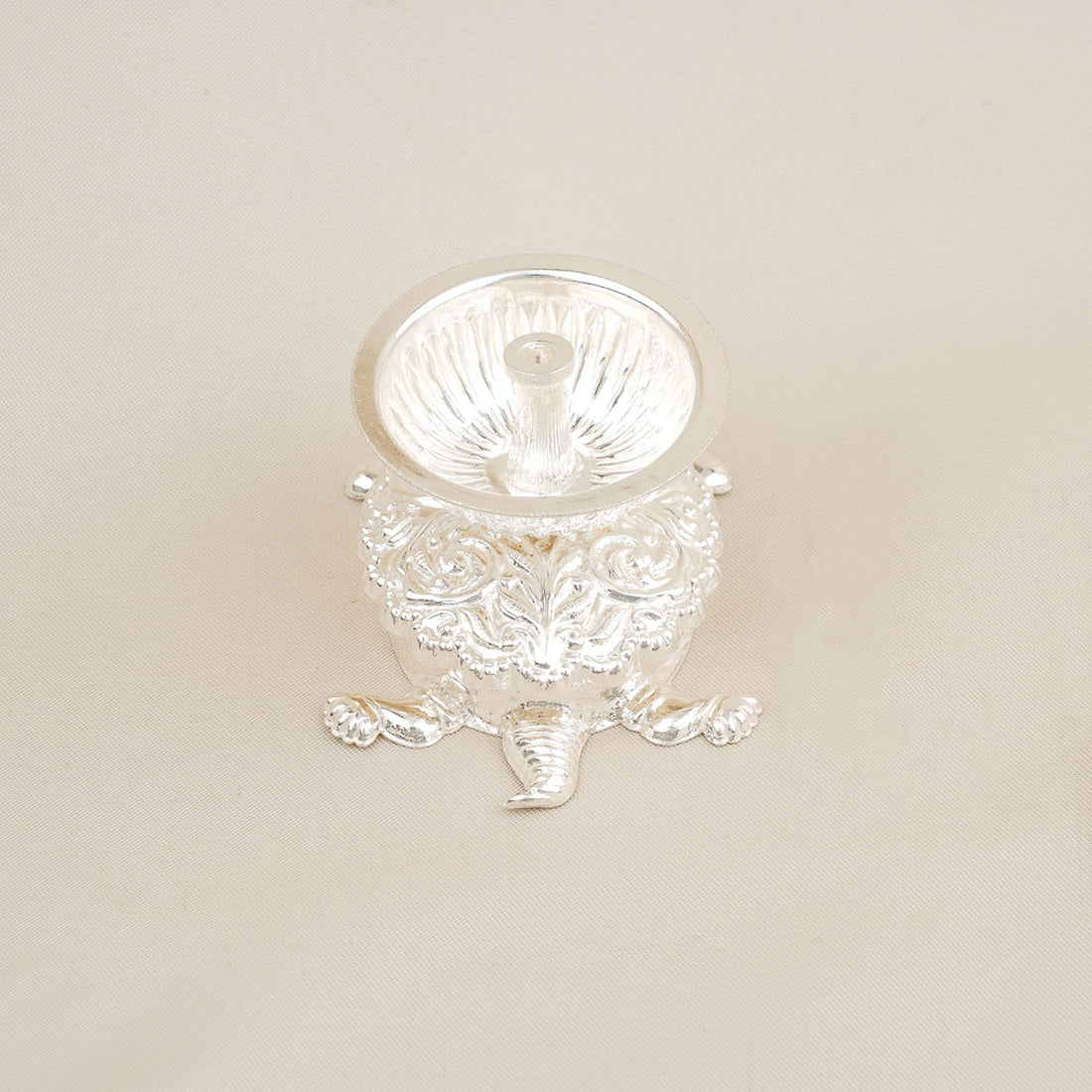 Turtles Silver Lamp